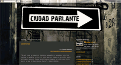 Desktop Screenshot of ciudadparlante.blogspot.com