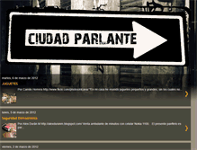 Tablet Screenshot of ciudadparlante.blogspot.com