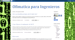 Desktop Screenshot of ofimaticaparaingenierosdued10.blogspot.com