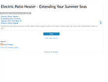 Tablet Screenshot of electricpatioheaterext.blogspot.com