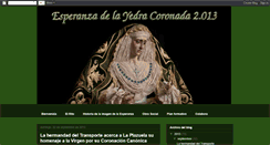 Desktop Screenshot of esperanzadelayedracoronada.blogspot.com