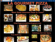 Tablet Screenshot of lagourmetpizza.blogspot.com