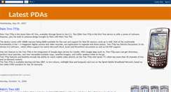 Desktop Screenshot of pdas-by-zman.blogspot.com