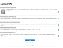 Tablet Screenshot of pdas-by-zman.blogspot.com