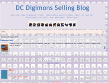 Tablet Screenshot of digimoncollect.blogspot.com