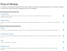 Tablet Screenshot of fincaelnaranjo.blogspot.com