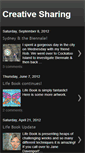 Mobile Screenshot of creativesharing.blogspot.com