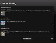 Tablet Screenshot of creativesharing.blogspot.com