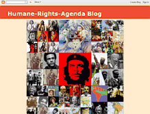 Tablet Screenshot of humane-rights-agenda.blogspot.com