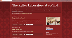 Desktop Screenshot of kellerlabblog.blogspot.com