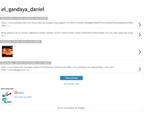 Tablet Screenshot of elgandayadaniel.blogspot.com
