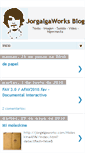 Mobile Screenshot of jorgalgaworksblog.blogspot.com