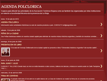 Tablet Screenshot of agendafolclorica.blogspot.com