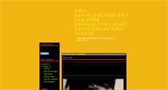 Desktop Screenshot of emo--resimleri.blogspot.com