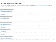 Tablet Screenshot of positiveposition.blogspot.com