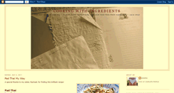 Desktop Screenshot of cookingwingredients.blogspot.com