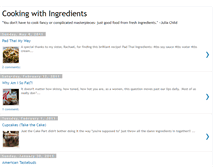 Tablet Screenshot of cookingwingredients.blogspot.com