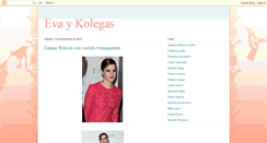 Desktop Screenshot of evaykolegas.blogspot.com