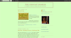 Desktop Screenshot of chocl8tdiaries.blogspot.com