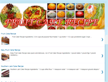 Tablet Screenshot of fruitcake-recipe.blogspot.com