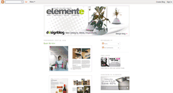 Desktop Screenshot of elementemag.blogspot.com