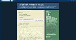 Desktop Screenshot of mycr1visajourneytotheusa.blogspot.com