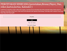 Tablet Screenshot of percetakansinbuana.blogspot.com