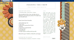 Desktop Screenshot of feedingthecrew.blogspot.com