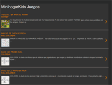 Tablet Screenshot of minihogarkidsparchis.blogspot.com
