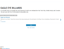 Tablet Screenshot of eagleeyebilliards.blogspot.com