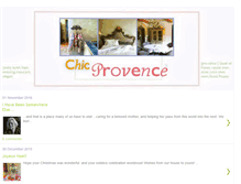 Tablet Screenshot of chicprovence.blogspot.com