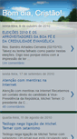 Mobile Screenshot of bomdiacristao.blogspot.com