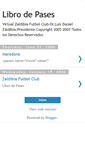 Mobile Screenshot of librodepases.blogspot.com