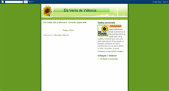 Desktop Screenshot of elsverdsdevalenciaciutat.blogspot.com
