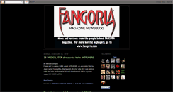 Desktop Screenshot of fangorianews.blogspot.com