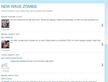 Tablet Screenshot of newwavezombie.blogspot.com