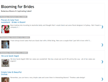 Tablet Screenshot of bloomingforbrides.blogspot.com