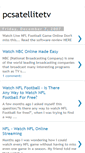 Mobile Screenshot of pcsatellitetv-information.blogspot.com