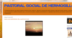 Desktop Screenshot of pastoralsocialdehermosillo.blogspot.com