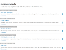 Tablet Screenshot of meadowwoods.blogspot.com