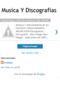 Mobile Screenshot of musicaydiscografiasdjp4ch3c0.blogspot.com