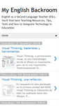 Mobile Screenshot of myenglishbackroom.blogspot.com