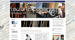Desktop Screenshot of lectorjuvenilempedernido.blogspot.com