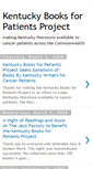 Mobile Screenshot of kybooksforpatients.blogspot.com