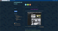 Desktop Screenshot of andrebadicoats.blogspot.com