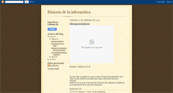 Desktop Screenshot of historiadores-informaticos.blogspot.com