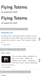 Mobile Screenshot of flyingtotems.blogspot.com