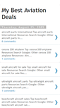 Mobile Screenshot of mybestaviationdeals.blogspot.com