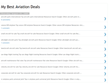 Tablet Screenshot of mybestaviationdeals.blogspot.com