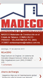 Mobile Screenshot of madeco-villa.blogspot.com